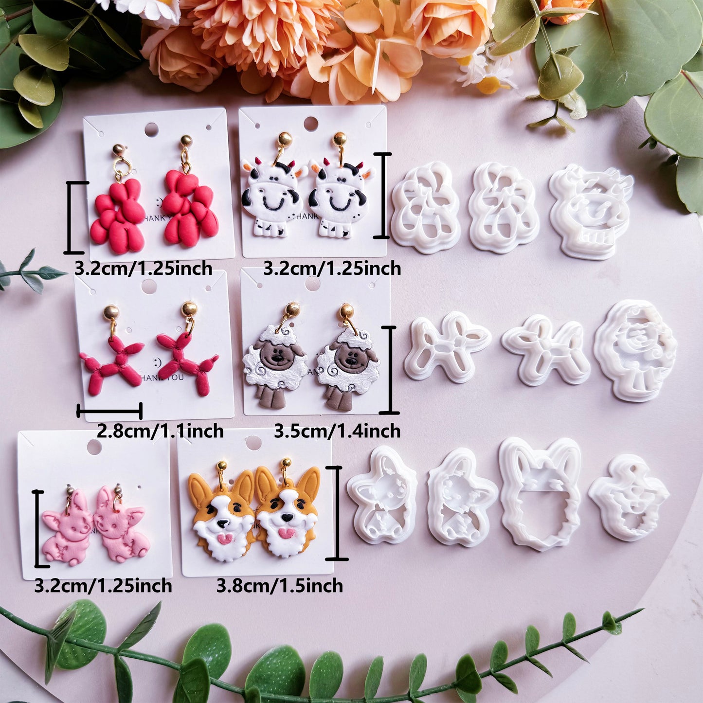 Dog series Polymer Clay Cutters | Animal Series Polymer Clay Cutter